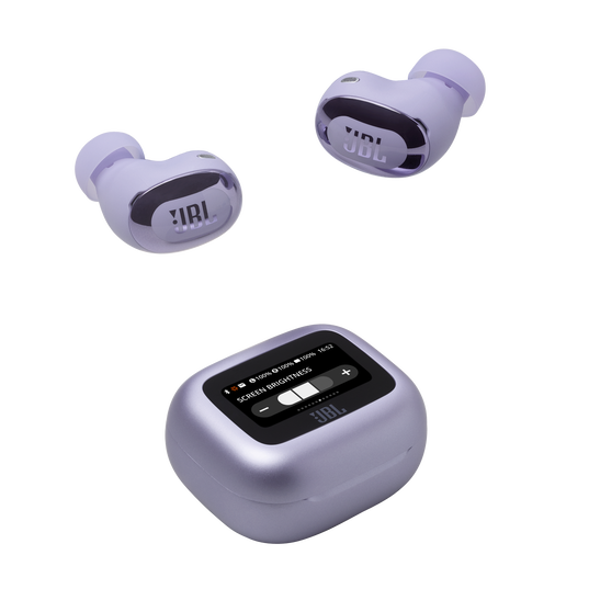 JBL Live Buds 3 - Purple - True wireless Noise Cancelling bud-type earbuds - Detailshot 7
